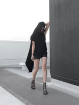 Junya Watanabe Asymmetric Knit Shawl Sweater