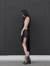 Junya Watanabe Asymmetric Knit Shawl Sweater