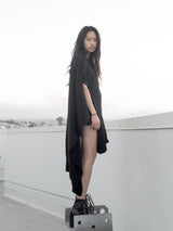 Junya Watanabe Asymmetric Knit Shawl Sweater