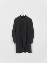 Helmut Lang AW99 Moleskin Astro Biker Mac Coat