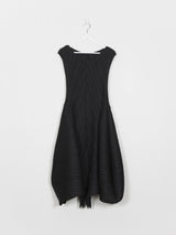 Issey Miyake Pleats Please Flared Sleeveless Dress