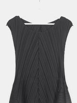 Issey Miyake Pleats Please Flared Sleeveless Dress