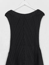 Issey Miyake Pleats Please Flared Sleeveless Dress