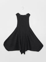 Issey Miyake Pleats Please Flared Sleeveless Dress