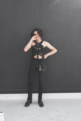 Helmut Lang AW03 Aviator Single Legged Chap