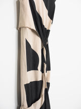 Helmut Lang SS05 Asymmetric Twisted Dress