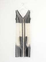 Comme des Garçons 1994 Sheer Sculptural Floral Dress