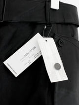 Ann Demeulemeester SS04 Kangaroo Leather Paneled Garter Skirt