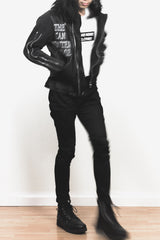 Undercover SS12 She Brings The Rain Leather Jacket