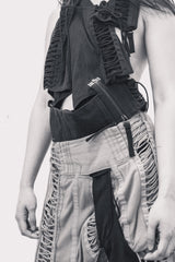 Helmut Lang AW03 Layered Aviator Skirt