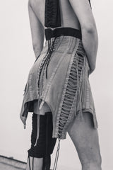 Helmut Lang AW03 Layered Aviator Skirt