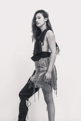 Helmut Lang AW03 Layered Aviator Skirt