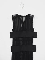 Comme des Garçons SS10 Sheer Bandeau Dress
