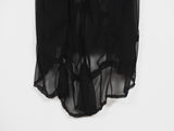 Comme des Garçons SS10 Sheer Bandeau Dress