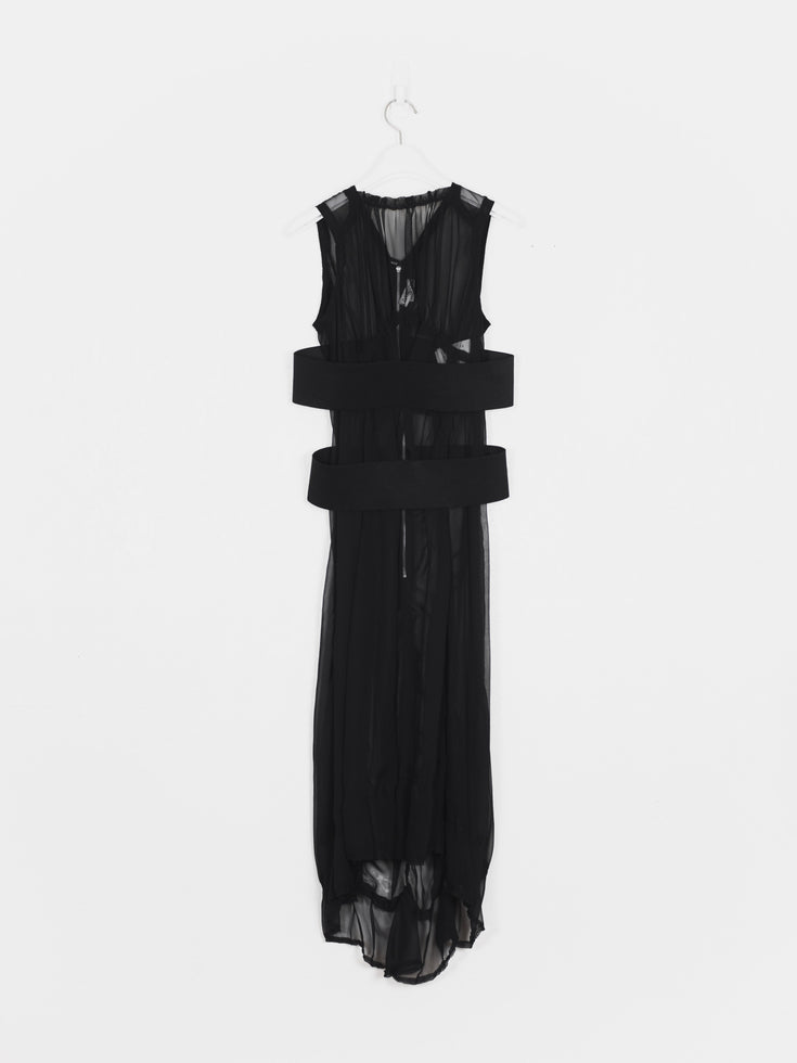Comme des Garçons SS10 Sheer Bandeau Dress