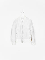Nonnative SS14 C/P Tussah White MA-1 Bomber