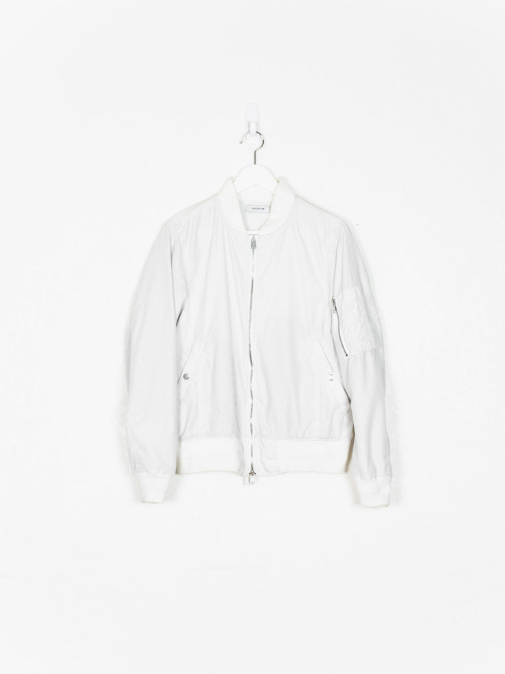 Nonnative SS14 C/P Tussah White MA-1 Bomber
