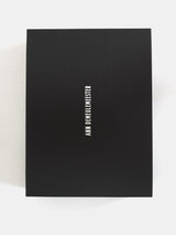 Ann Demeulemeester Back Lace Corset Vitello Ecru Boots