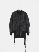 Helmut Lang AW03 Bondage Strap Four Pocket MA-1 Bomber