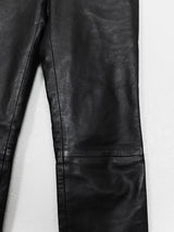 Helmut Lang 00s Lamb Leather Trousers