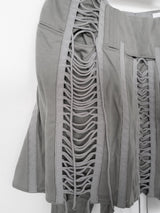 Helmut Lang AW03 Layered Aviator Skirt