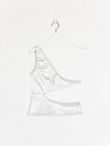 Maison Martin Margiela SS09 Shiny Cutout Harness Top