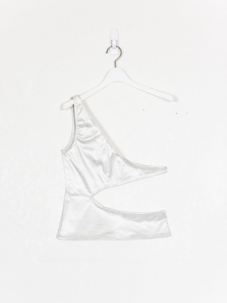 Maison Martin Margiela SS09 Shiny Cutout Harness Top