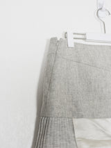 Undercover AW07 Pleated Mixed Material Mini Skirt