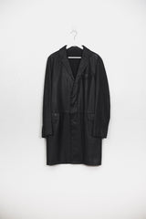 Helmut Lang 00s Leather Chesterfield