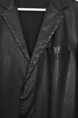 Helmut Lang 00s Leather Chesterfield