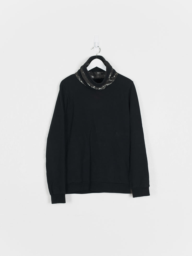 Raf Simons AW06 Accordion Turtleneck