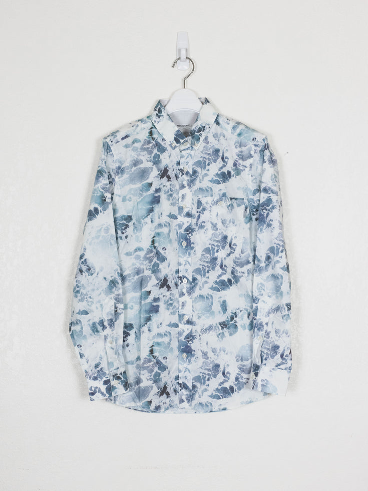 Patrik Ervell SS14 Ocean Waves Button Shirt