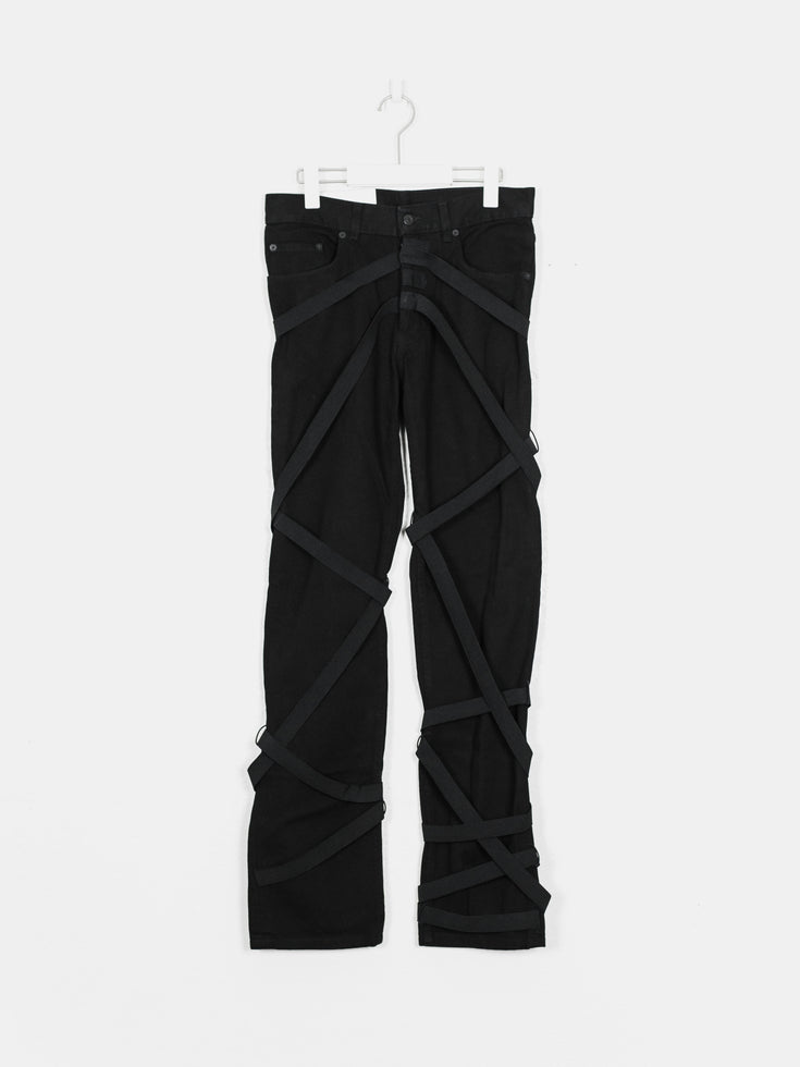 Helmut Lang SS04 Bondage Strap Mummy Denim