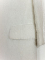 Helmut Lang AW97 Alpaca Fur High Collar Parka