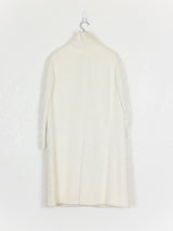 Helmut Lang AW97 Alpaca Fur High Collar Parka