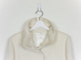 Helmut Lang AW97 Alpaca Fur High Collar Parka