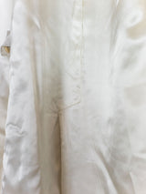 Helmut Lang AW97 Alpaca Fur High Collar Parka