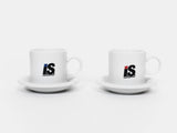 Issey Miyake Issey Sport Set of Souvenir Cups & Saucers
