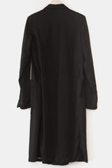 Comme des Garçons Homme Plus Shawl Collar Waist Tie Coat