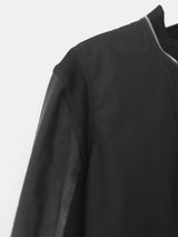 Undercover AW11 Mirror Leather Sleeve Ma-1 Bomber
