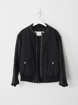 Undercover AW11 Mirror Leather Sleeve Ma-1 Bomber