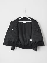 Undercover AW11 Mirror Leather Sleeve Ma-1 Bomber