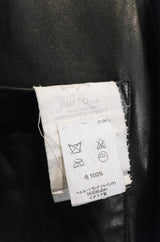 Helmut Lang Fur Lined Lambskin Jacket