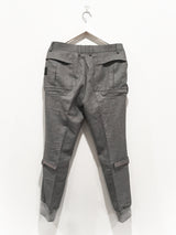 Undercover AW09 Earmuff Maniac Strapped Wool Trousers