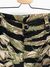 Vetements AW18 Laser Cut Tiger Camo Cargos