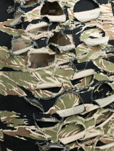 Vetements AW18 Laser Cut Tiger Camo Cargos