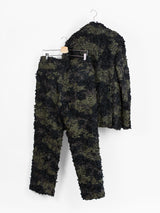 Comme des Garçons Homme Plus SS19 Painted Foliage Suit