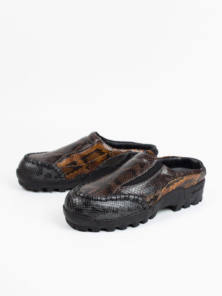 Kiko Kostadinov AW20 Bindra Sabo Mule Python