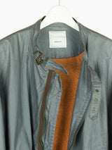 Dézert 90s Coated Cotton/Linen Biker Bomber