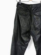Ficce 90s Leather Riding/Moto Trousers